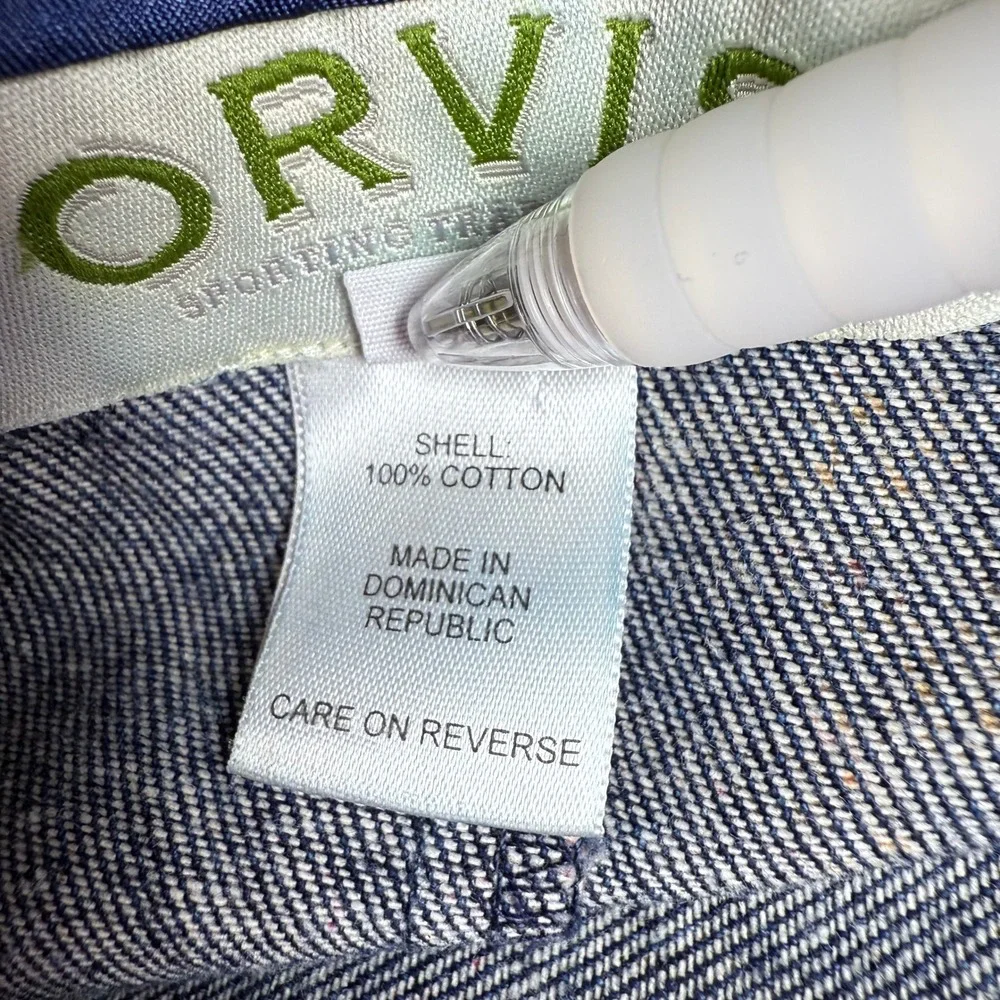 Orvis Floral Denim Jean Jacket Skirt Set Roses Button Up Y2K Cottagecore Grandma - Picture 16 of 16